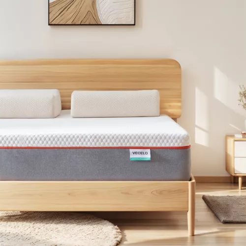 VECELO 8" Mattress Cal King Gel Memory Foam in a B